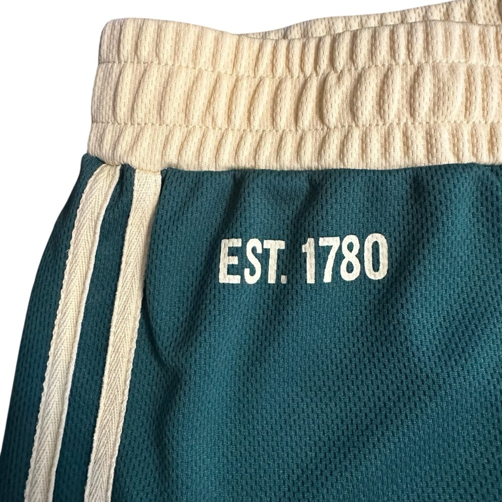 🍀Vintage Jameson Athletic Shorts Men's Irish Whiskey Green Yellow Basketball - Picture 2 of 9